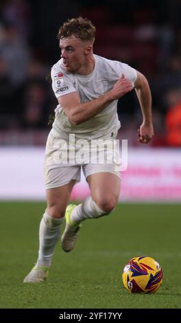 Riley McGree de Middlesbrough lors du Sky Bet Championship match entre Middlesbrough et Coventry City au Riverside Stadium, Middlesbrough le samedi 2 novembre 2024. (Photo : Michael Driver | mi News) crédit : MI News & Sport /Alamy Live News Banque D'Images