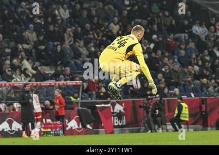 Salzbourg, Autriche. 02 novembre 2024. SALZBOURG, AUTRICHE - 2 NOVEMBRE : Alexander Schlager de Salzbourg lors du match de l'Admiral Bundesliga entre le FC Red Bull Salzburg et le GAK 1902 au Red Bull Arena le 2 novembre 2024 à Salzbourg, Autriche. 241102 SEPA 26 039 - 20241102 PD9673 crédit : APA-PictureDesk/Alamy Live News Banque D'Images