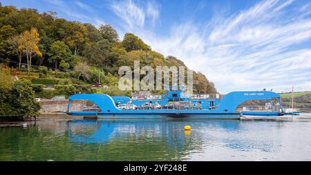 Prince Harry Ferry traversant la rivière FAL près de Truro, Cornouailles, Royaume-Uni le 23 octobre 2024 Banque D'Images