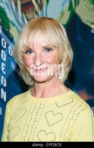 Londres, Royaume-Uni. 02 novembre 2024. Jane Horrocks photographiée au mur des médias pour la première fois britannique Time Travel is Dangerous lors du Frightfest Halloween le samedi 2 novembre 2024 à ODEON luxe West End, Londres. Photo de Julie Edwards. Crédit : JEP Celebrity photos/Alamy Live News Banque D'Images