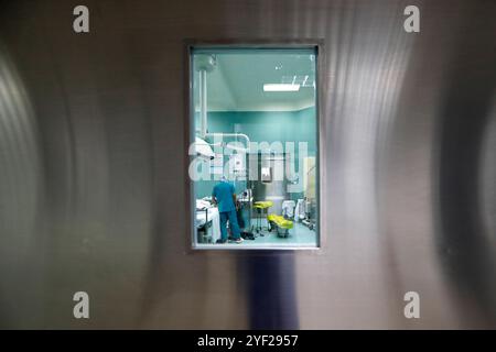 Hôpital de cardiologie. Bloc opératoire. Chirurgie cardiaque. Ho Chi Minh ville. Vietnam. Hôpital de cardiologie 016798 086 Banque D'Images