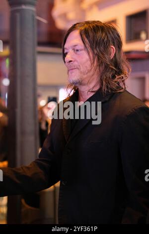 La première de 'The Walking Dead : Daryl Dixon' au Callao cienma le 02 octobre 2024 à Madrid, Espagne avec : Norman Reedus où : Madrid, Espagne quand : 02 Oct 2024 crédit : Oscar Gonzalez/WENN Banque D'Images