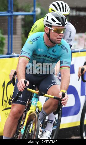 Saitama, Japon. 2 novembre 2024. Le cycliste britannique Mark Cavendish, de Astana Qazaqstan, roule sur le Tour de France Saitama Criterium à Saitama, dans la banlieue de Tokyo, le samedi 2 novembre 2024. Cavendish termine troisième à la dernière course du Japon. (Photo de Yoshio Tsunoda/AFLO) crédit : Aflo Co. Ltd./Alamy Live News Banque D'Images