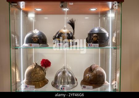 Galerie historique des pompiers, Naples. Banque D'Images