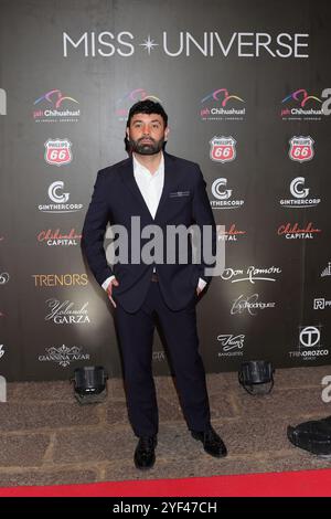 Mexico, Mexique. 01 novembre 2024. Diego Cardenas assiste au tapis rouge pour le gala Miss Universe Catrinas à Antiguo Colegio de las Vizcainas à Mexico, Mexique, le 1er novembre 2024. (Photo de Yamak Perea/Eyepix Group) (photo de Eyepix/NurPhoto) crédit : NurPhoto SRL/Alamy Live News Banque D'Images