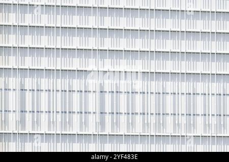 Bâle, Suisse - vue du bâtiment Novartis Asklepios 8, un complexe de tours construit sur un campus universitaire. Banque D'Images