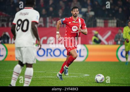 Pablo mari (AC Monza) lors de l'AC Monza vs AC Milan, match de football italien Serie A à Monza, Italie, le 02 novembre 2024 Banque D'Images