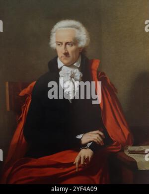 309 ⁄ 4200 plus de détails Portrait du comte Vittorio Alfieri (1749-1803), dramaturge, poète et écrivain italien. François-Xavier Fabre Banque D'Images