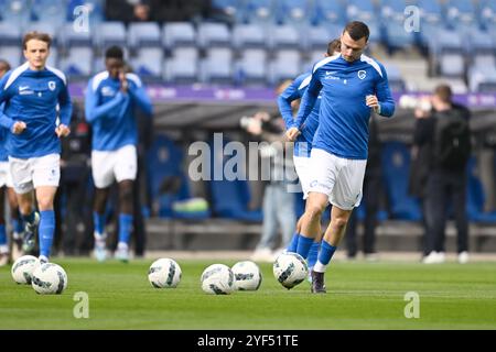 Genk, Belgique. 03 Nov, 2024. Bryan Heynen de Genk photographié avant un match de football entre le KRC Genk et le Royal Antwerp FC, dimanche 03 novembre 2024 à Genk, le jour 13 de la saison 2024-2025 de la première division du championnat belge 'Jupiler Pro League'. BELGA PHOTO JOHAN Eyckens crédit : Belga News Agency/Alamy Live News Banque D'Images