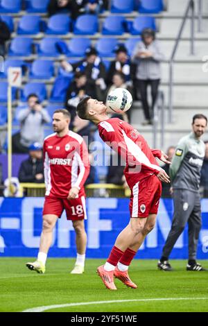 Genk, Belgique. 03 Nov, 2024. Gerard Vandeplas d'Anvers photographié avant un match de football entre le KRC Genk et le Royal Antwerp FC, dimanche 03 novembre 2024 à Genk, le 13e jour de la saison 2024-2025 de la première division du championnat belge 'Jupiler Pro League'. BELGA PHOTO TOM GOYVAERTS crédit : Belga News Agency/Alamy Live News Banque D'Images