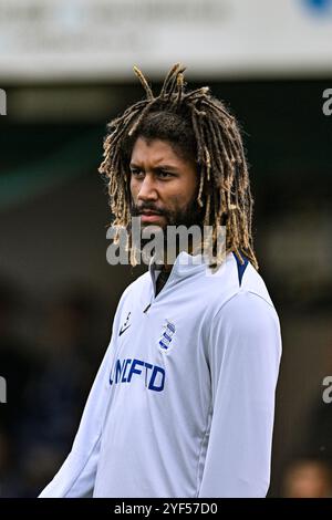 VBS Community Stadium, Londres, Royaume-Uni. 3 novembre 2024. FA Cup First Round Football, Sutton United contre Birmingham City ; Dion Sanderson de Birmingham crédit : action plus Sports/Alamy Live News Banque D'Images