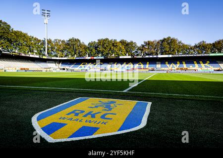 WAALWIJK, pays-Bas. 03 Nov, 2024. SPO, Mandemakers Stadium, Dutch eredivisie, saison 2024/2025, pendant le match RKC - Almere City, Stadiumoverview crédit : Pro Shots/Alamy Live News Banque D'Images