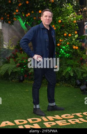 Ben Miller assiste à la première mondiale de Paddington au Pérou à Leicester Square dans le centre de Londres. Date de la photo : dimanche 3 novembre 2024. Banque D'Images