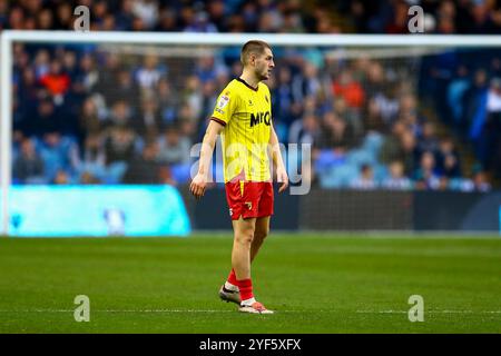 Hillsborough Stadium, Sheffield, Angleterre - 2 novembre 2024 Giorgi Chakvetadze (8) de Watford - pendant le match Sheffield Wednesday v Watford, EFL Championship, 2024/25, Hillsborough Stadium, Sheffield, Angleterre - 2 novembre 2024 crédit : Arthur Haigh/WhiteRosePhotos/Alamy Live News Banque D'Images