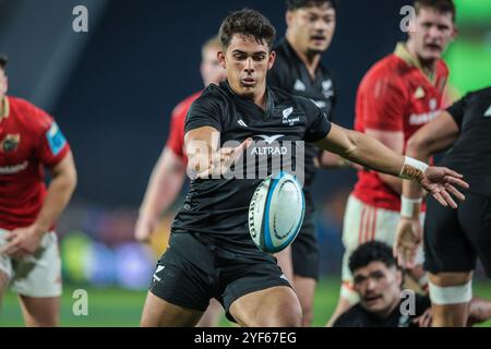 2 novembre 2024, Thomond Park, Limerick, Irlande - action de Munster Rugby vs All Blacks XV. Banque D'Images