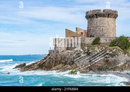 Fort de Socoa, Ciboure Banque D'Images