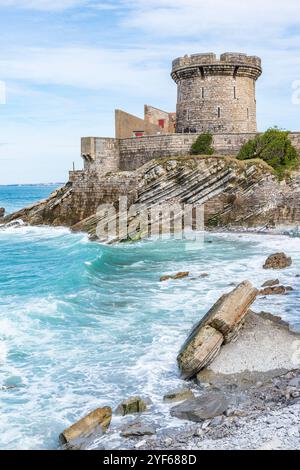 Fort de Socoa, Ciboure Banque D'Images