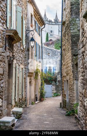 Village médiéval de Grignan en Drôme Provençale Banque D'Images