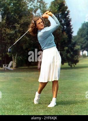 'Babe' Didrikson Zaharias, Mildred Ella 'Babe' Didrikson Zaharias (1911 – 1956) athlète américaine et golfeuse professionnelle Banque D'Images