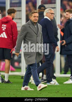 Horst Heldt Geschäftsführer Profifußball Männer des 1. FC Union Berlin après le match FC BAYERN MUENCHEN - 1.FC UNION BERLIN 3-0 le 2 novembre 2024 à Munich, Allemagne. Saison 2024/2025, 1.Bundesliga, FCB,, München, journée 9, 9.Spieltag photographe : Peter Schatz - LA RÉGLEMENTATION DFL INTERDIT TOUTE UTILISATION DE PHOTOGRAPHIES comme SÉQUENCES D'IMAGES et/ou QUASI-VIDÉO - Banque D'Images