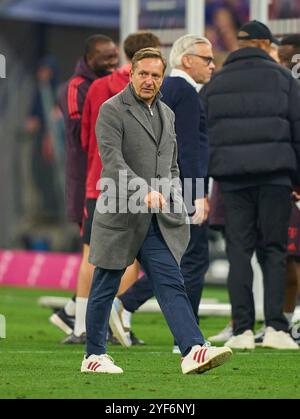 Horst Heldt Geschäftsführer Profifußball Männer des 1. FC Union Berlin après le match FC BAYERN MUENCHEN - 1.FC UNION BERLIN 3-0 le 2 novembre 2024 à Munich, Allemagne. Saison 2024/2025, 1.Bundesliga, FCB,, München, journée 9, 9.Spieltag photographe : Peter Schatz - LA RÉGLEMENTATION DFL INTERDIT TOUTE UTILISATION DE PHOTOGRAPHIES comme SÉQUENCES D'IMAGES et/ou QUASI-VIDÉO - Banque D'Images