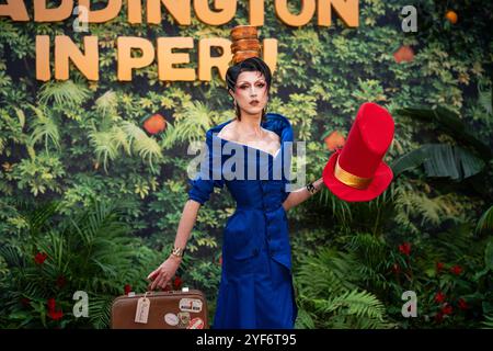 Londres, Angleterre - 3 novembre : VIP à la première mondiale de Paddington oin Peru à Leicester Square le 3 novembre 2024 à Londres, Angleterre (crédit : LounisPhotography / Alamy Live News) Banque D'Images