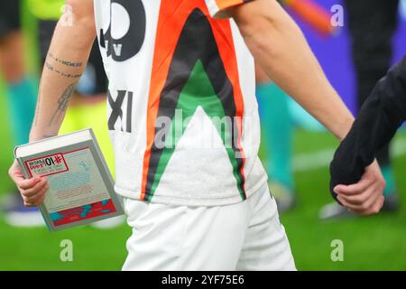 Milan, Italie. 03 Nov, 2024. Un moment pendant le match de football Serie A entre l'Inter et Venezia au stade San Siro de Milan, Italie du Nord - dimanche 03 novembre 2024. Sport - Soccer . (Photo de Spada/Lapresse) crédit : LaPresse/Alamy Live News Banque D'Images