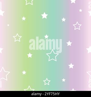 Universe STAR Constellation modèle sans couture, fond de texture sans fin Illustration de Vecteur