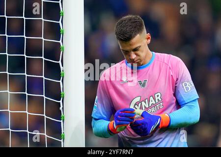 Milan, Italie. 03 Nov, 2024. Filip Stankovic de Venezia lors du match de Serie A entre l'Inter et Venezia au stade San Siro de Milan, Italie du Nord - dimanche 3 novembre 2024. Sport - Soccer . (Photo de Spada/Lapresse) crédit : LaPresse/Alamy Live News Banque D'Images
