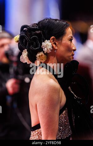 Weltpremiere - Red One Lucy Liu BEI der Weltpremiere des Kinofilms Red One auf dem Uber Platz am UCI luxe Kino am 03.11.2024 à Berlin. *** Première mondiale Red One Lucy Liu lors de la première mondiale du film Red One à la Uber Platz au cinéma UCI luxe le 03 11 2024 à Berlin Copyright : xEventpressxKochanx Banque D'Images