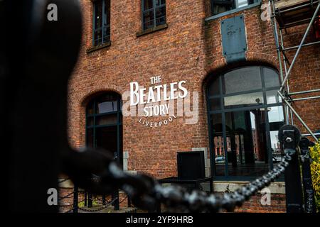 The Beatles Story Liverpool, un voyage captivant et immersif à travers la vie et l'héritage des Fab four Banque D'Images