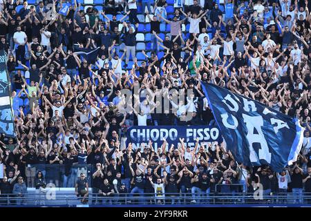 Naples, Latium. 03 Nov, 2024. Fans de Napoli lors du match de Serie A entre Napoli contre Atalanta au stade Maradona, Naples, Italie, le 3 novembre 2024. AllShotLive Credit : Sipa USA/Alamy Live News Banque D'Images