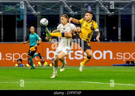 Lautaro Martinez en action lors du match de Serie A entre le FC Internazionale et le Venezia FC le 03 novembre 2024 au stade Giuseppe Meazza à Milan, en Italie Banque D'Images