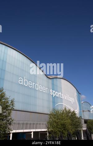 Aberdeen Sports Village dans la ville d'Aberdeen, écosse Banque D'Images