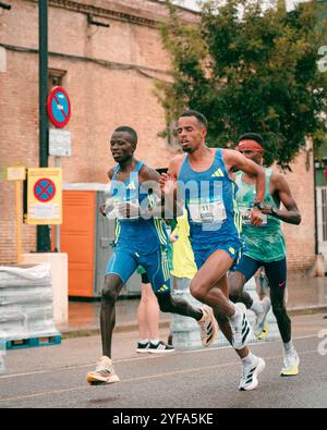 Super Halfs, demi-Marathon de Valence 2024 Banque D'Images