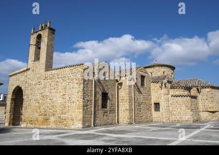 La Sainte église orthodoxe chrétienne de Panagia Chrysaliniotissa dans la vieille ville de Nicosie à Chypre Banque D'Images