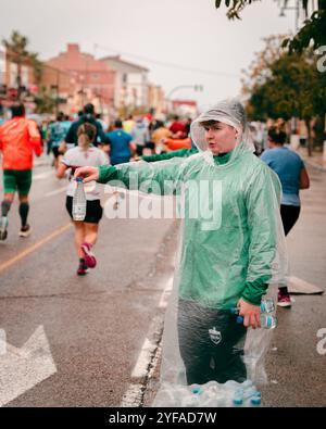 Super Halfs, demi-Marathon de Valence 2024 Banque D'Images