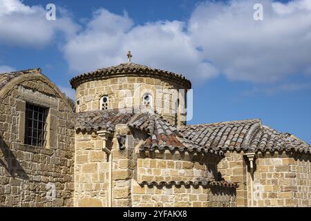 La Sainte église orthodoxe chrétienne de Panagia Chrysaliniotissa dans la vieille ville de Nicosie à Chypre Banque D'Images