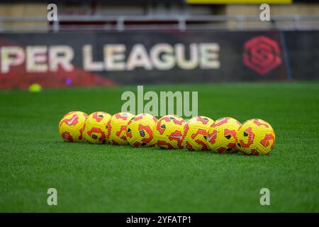 Londres, Royaume-Uni. 03 Nov, 2024. Gaughan Group Stadium, Brisbane Road 3 novembre 2024 lors du match de Super League féminine de Barclays entre Tottenham Hotspur et West Ham United au Gaughan Group Stadium à Londres, Angleterre KM (Keeran Marquis/SPP) crédit : SPP Sport Press photo. /Alamy Live News Banque D'Images