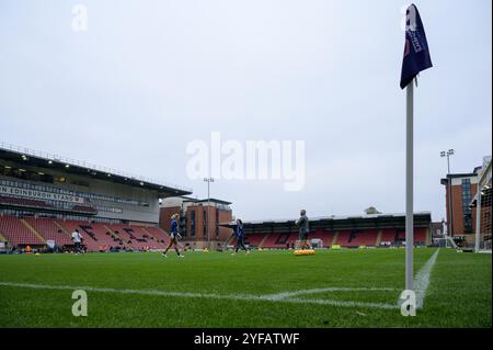 Londres, Royaume-Uni. 03 Nov, 2024. Gaughan Group Stadium, Brisbane Road 3 novembre 2024 lors du match de Super League féminine de Barclays entre Tottenham Hotspur et West Ham United au Gaughan Group Stadium à Londres, Angleterre KM (Keeran Marquis/SPP) crédit : SPP Sport Press photo. /Alamy Live News Banque D'Images