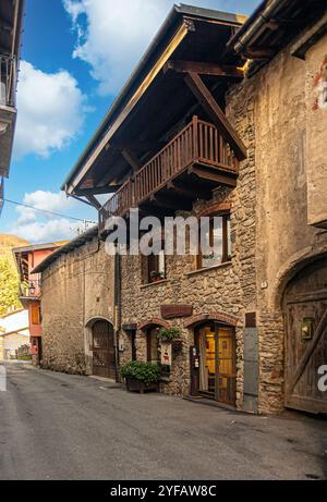 Italie Piémont Valle Gesso Parco Naturale APLI Marittime Entracque - via Roata Banque D'Images