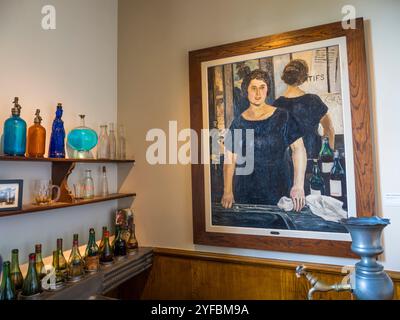 Oeuvres de Musee de Montmartre, Montmartre, Paris, France, Europe, UE. Banque D'Images