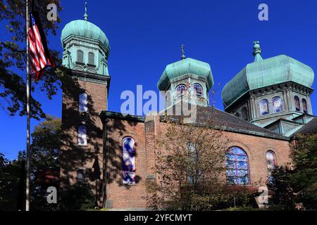 Église orthodoxe Holy Trinity, Yonkers, NY Banque D'Images