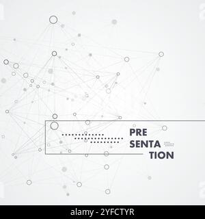 Lignes de connexions, grand design à toutes fins. Elément graphique. Symbole d'icône de ligne plate. Concept de conception numérique. Icône de vecteur de réseau d'entreprise Illustration de Vecteur