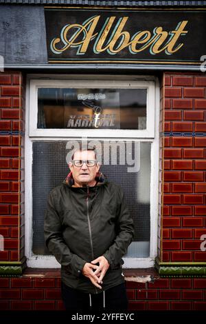 Chanteur-compositeur Paul Heaton anciennement des Housemartins et du Beautiful South Banque D'Images