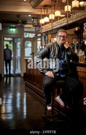 Chanteur-compositeur Paul Heaton anciennement des Housemartins et du Beautiful South Banque D'Images