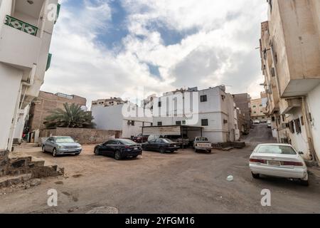 MEDINA, ARABIE SAOUDITE - 12 NOVEMBRE 2021 : quartier Al Mughaisilah de Médine, Arabie Saoudite Banque D'Images