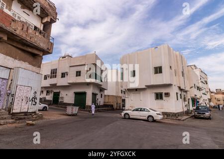 MEDINA, ARABIE SAOUDITE - 12 NOVEMBRE 2021 : quartier Al Mughaisilah de Médine, Arabie Saoudite Banque D'Images