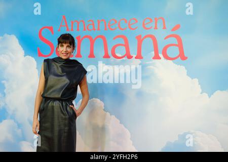 Luisa Mayol assiste à la première de 'Amanece en Samaná' au cinéma Capitol le 4 novembre 2024 à Madrid, Espagne. Banque D'Images