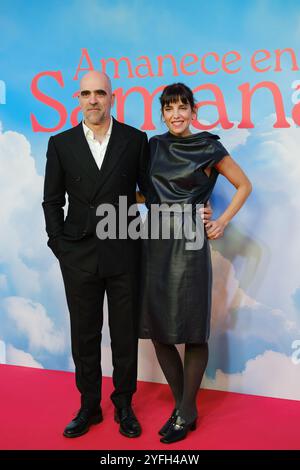 Luis Tosar assiste à la première de 'Amanece en Samaná' au cinéma Capitol le 4 novembre 2024 à Madrid, en Espagne. Banque D'Images